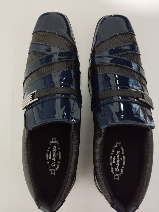 Sapato Social Masculino Elegante em Couro – Conforto e Estilo Clássico