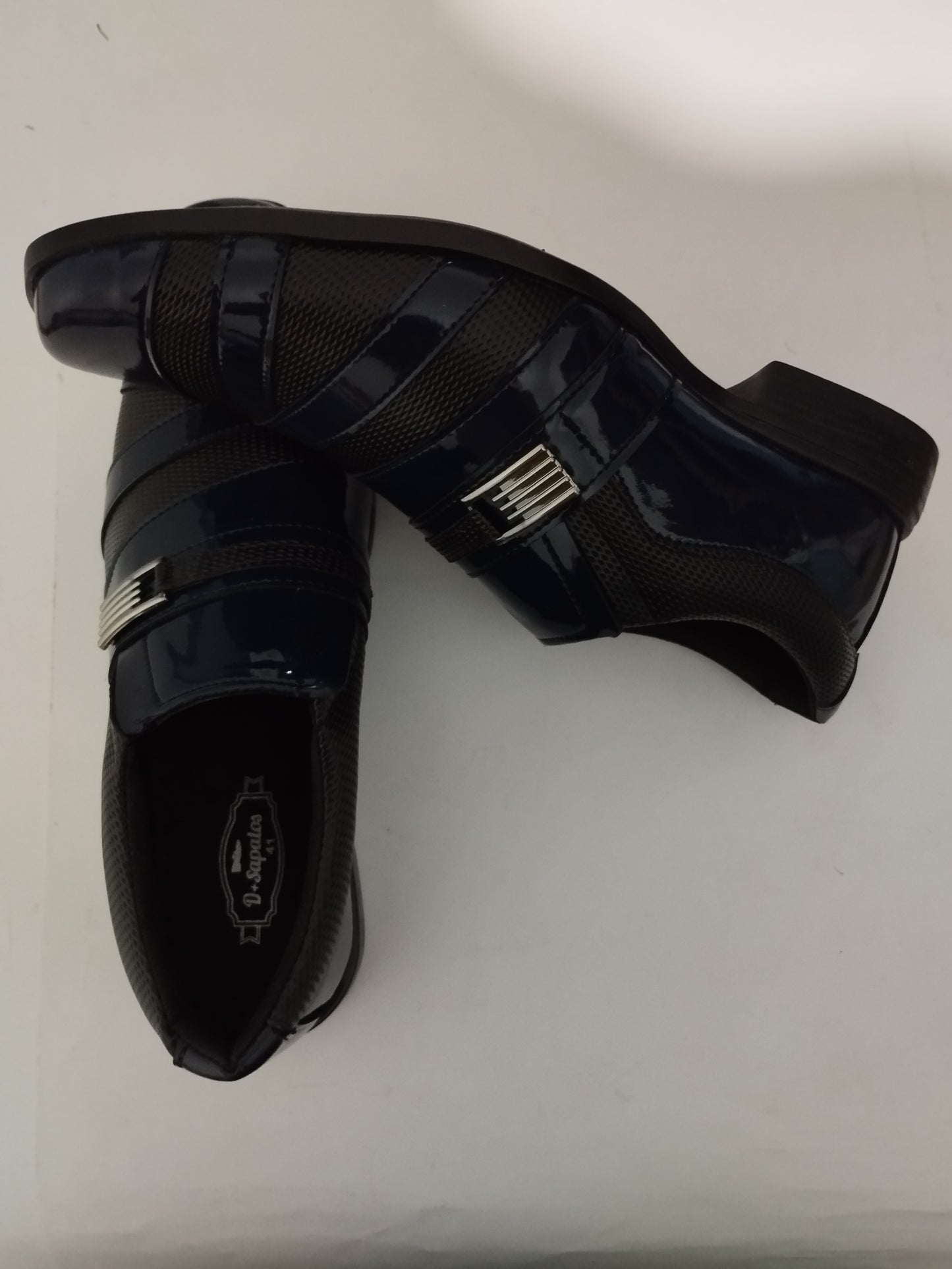 Sapato Social Masculino Elegante em Couro – Conforto e Estilo Clássico