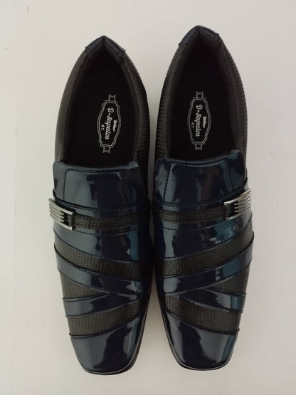 Sapato Social Masculino Elegante em Couro – Conforto e Estilo Clássico