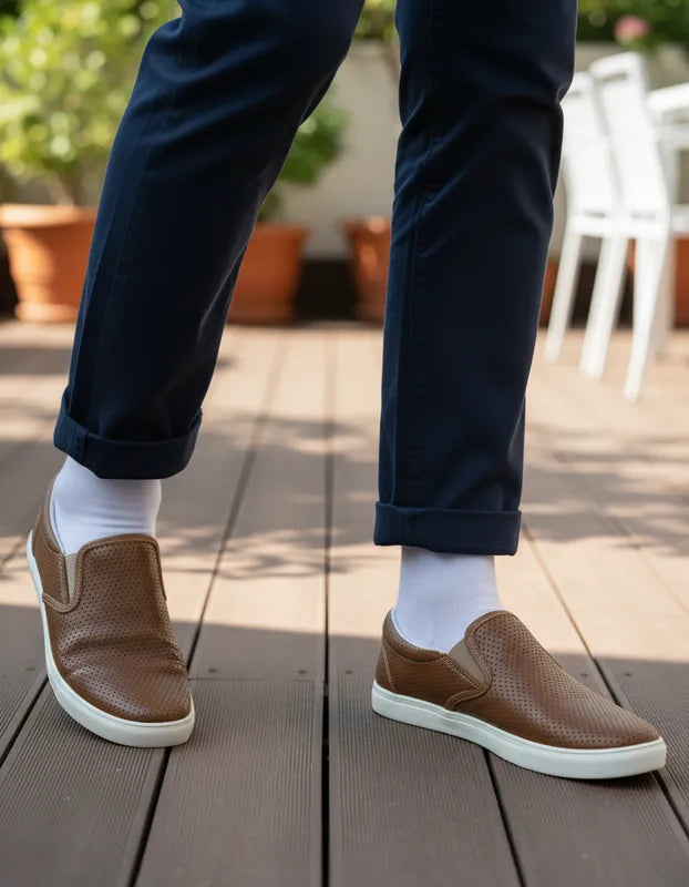 Sapatênis Masculino de Couro Legítimo – Conforto e Estilo