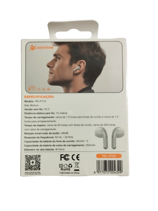 Fone De Ouvido Bluetooth V5.3 Sem Fio P719