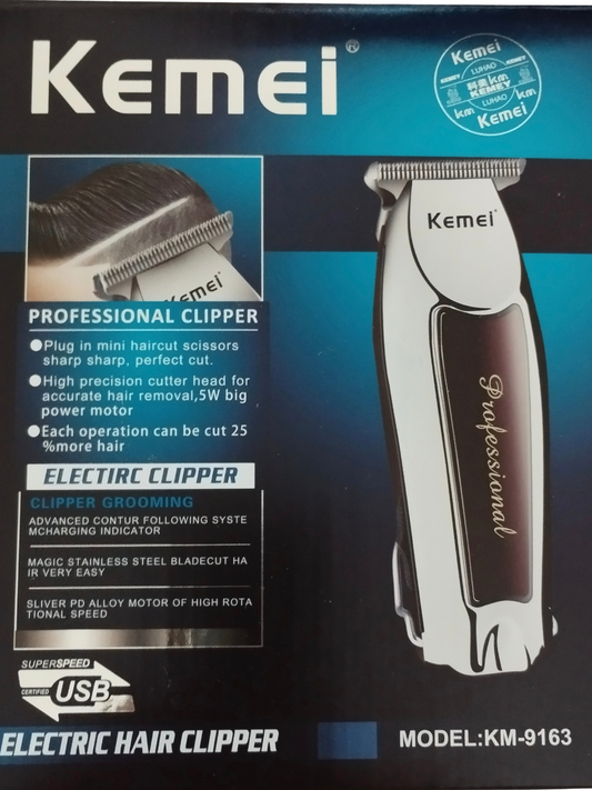 Maquina de Barbearia  Kemei KM-9163